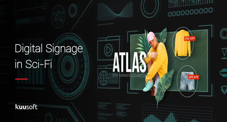 A blog cover image with sci-fi symbols in the background