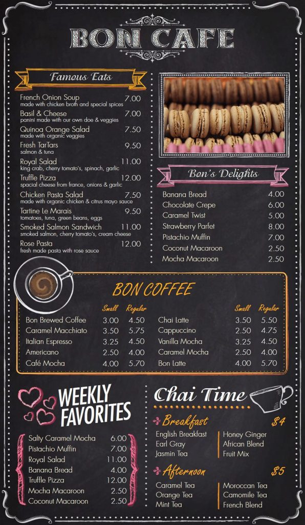 Digital Menu Boards Restaurant Digital Signage Nexsigns Poster with a coffee cup. digital menu boards restaurant