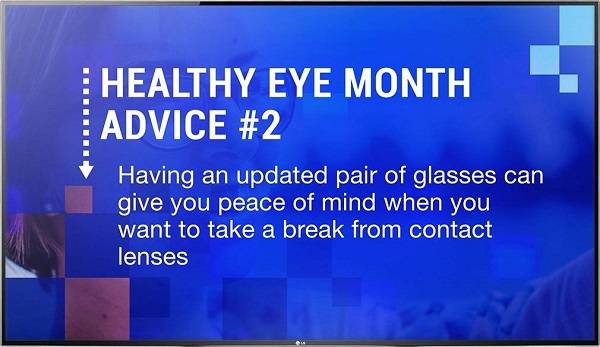 Optometry Digital Signage - NexSigns Digital Signage | Kuusoft
