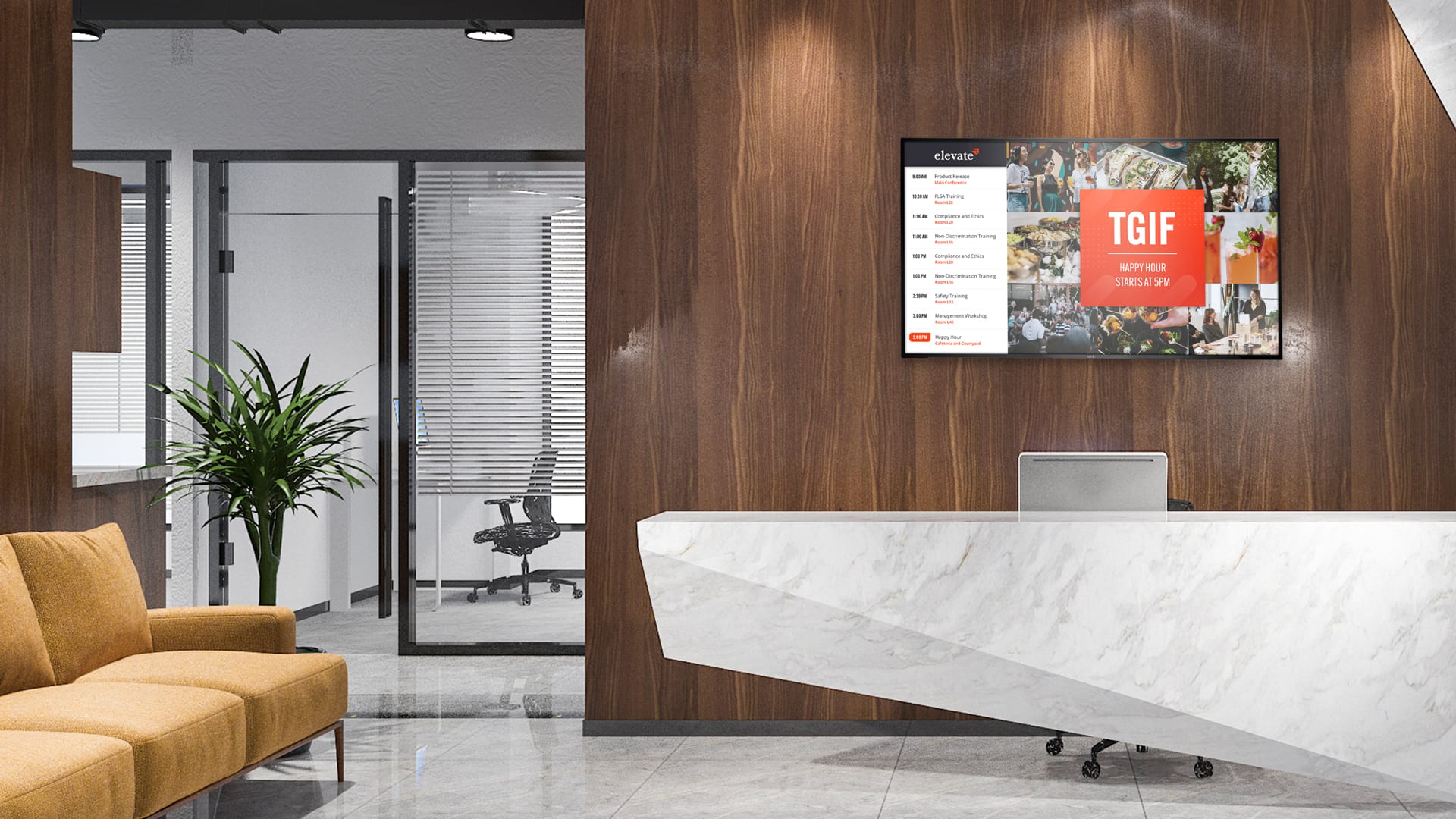 Office Digital Signage NexSigns Digital Signage Kuusoft