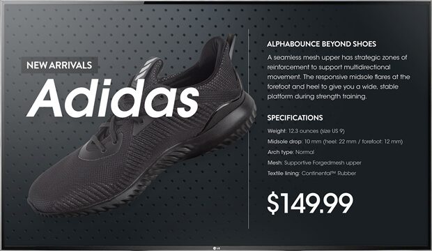 digital retail signage
