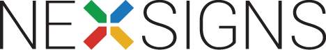 NexSigns digital signage logo