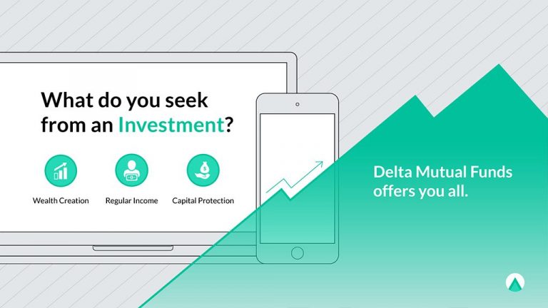 Digital signage for a bank showing investment advice