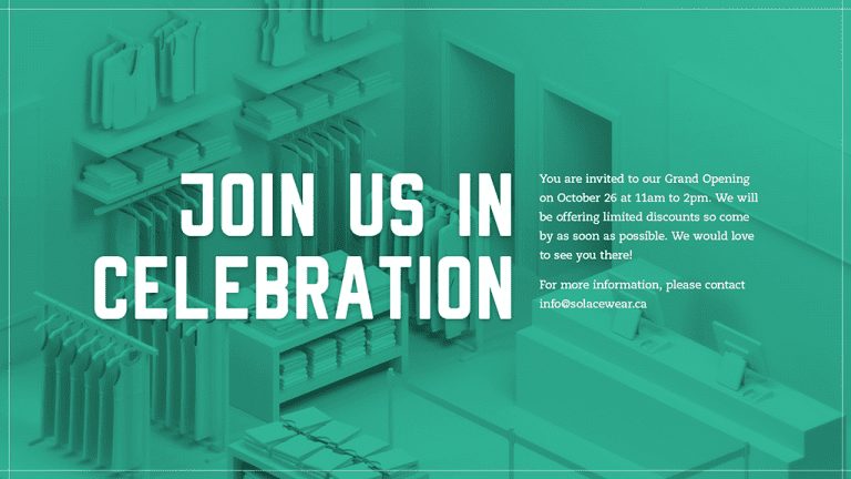 grand opening retail signage
