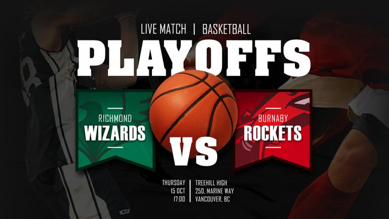 school playoff digital signage
