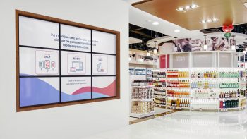 Supermarket Video Wall