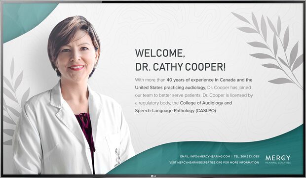 digital signage for medical offices