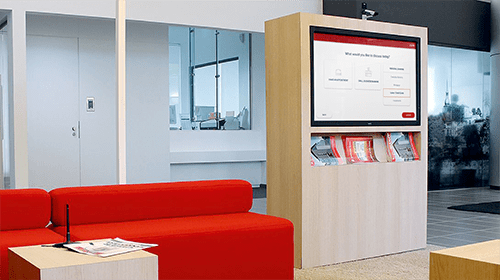 bank personalization exp signage bank