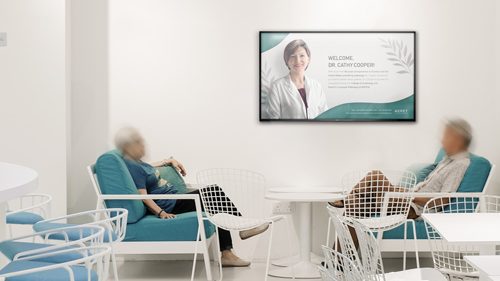digital sign services health industry