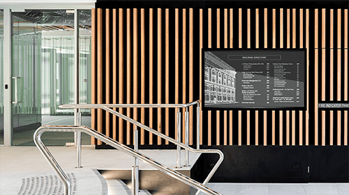 signage directories digital