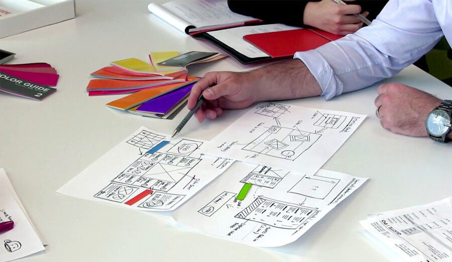 Graphic Design Services - NexSigns for the delly digital menu boards - concept